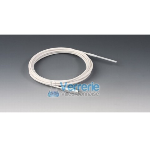 Total immersion probes Lemo, PTFE class A PRT100 usable length 50 m diameter probe 4 mm with PTFE-co