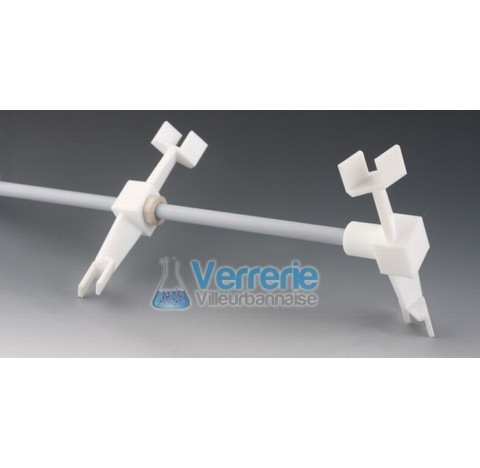 Double impulse stirrer shafts , PTFE Lenght 1200mm shaft diam 16mm chuking diam 14mm blade dimension