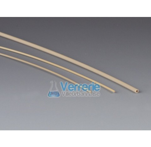 Tubing PEEK, I.D. 1,6 mm (1/16) O.D. 3,2 mm (1/8) , bending radius 4mm , burst pressure 350 bar mete