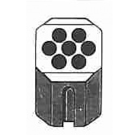 Nacelle pour max. 7 x 15 ml diametre orifice : 17,6 mm longueur 78 mm , 28 tubes par rotor Hettich