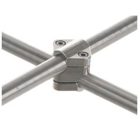 Squared bosshead for rods diam 16 mm angle 90 degree ,Laboral ,