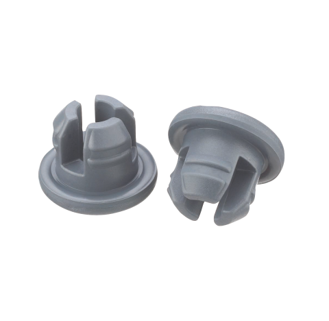 Obturateur 20 mm en caoutchouc avec lyophilisation 3 pattes, chlorobutyle gris/46 (Boite de 1000)