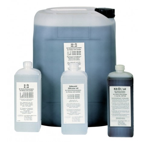 Huile pour pompes a palettes, type B, flacon de 1 litre