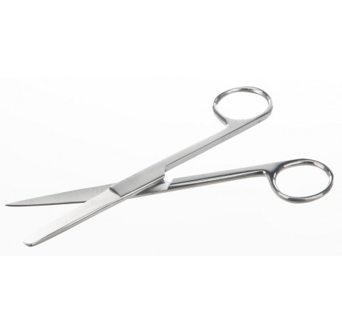 Dressing scissor total length 155 mm , length 55 mm ,stainless steel ,