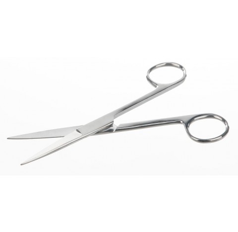Dressing scissor total length 155 mm , length 55 mm ,stainless steel ,