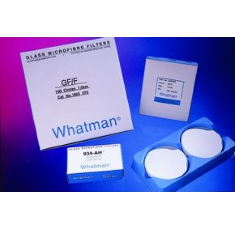 Filtres en microfibre de verre GF/F10 diametre 150 mm, 100 papiers de filtration en microfibre de ve