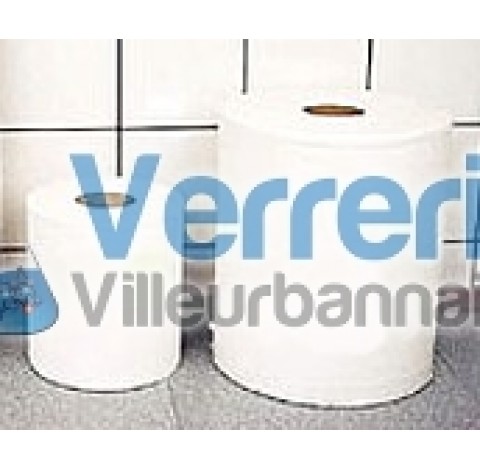 Wiping reel paper lot de 6 bobines 450 feuilles 19,5x30 Aouate whitehe 2 plis 19 g/m2 diameter coil 