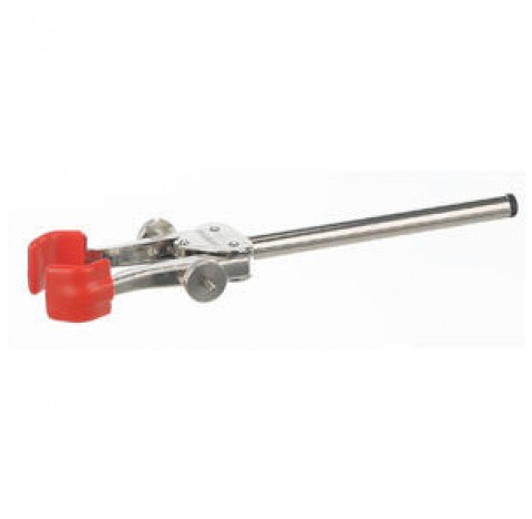 Retort clamp standard clamping 20 to 75 mm diameter x length of rod : 12 x 140 mm ,Laboral / PVC Lab