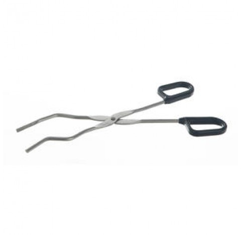 Crucible tong,plastic handles tip length 145 mm , clamping diameter 30 mm , total length 300 mm ,sta