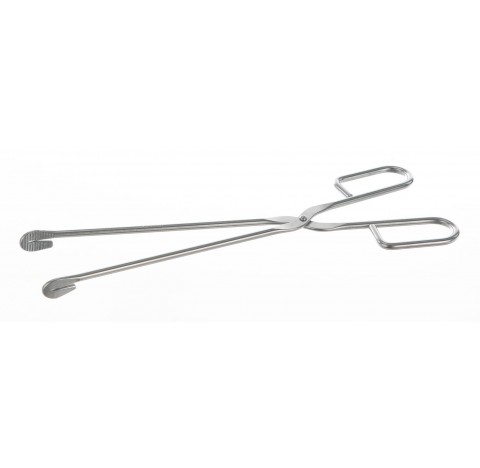 Sterilizing tong tip length 280 mm , total length 280 mm, stem diameter : 5 mm ,stainless steel e-po