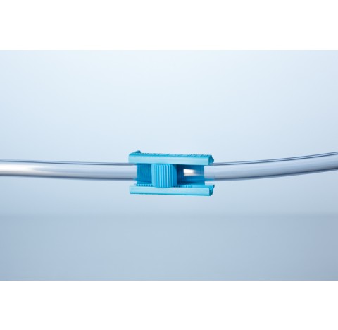 Tubing clamps, KT 4.5 mm, red, ART.-No. 10-4.5 packing of 100