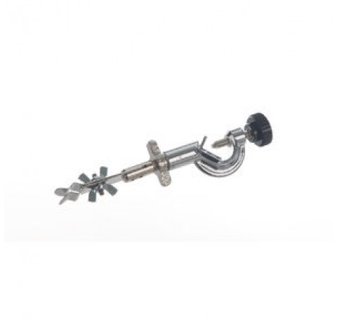 Thermometer clamp clamping 6 to 15 mm angle 0 to 360 degree ,chromium plated with swivelling bosshea