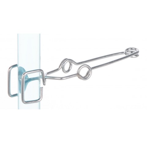 Test tube holder for tubes diameter from 10-25 mm length 130 mm ,Nickel plated ,