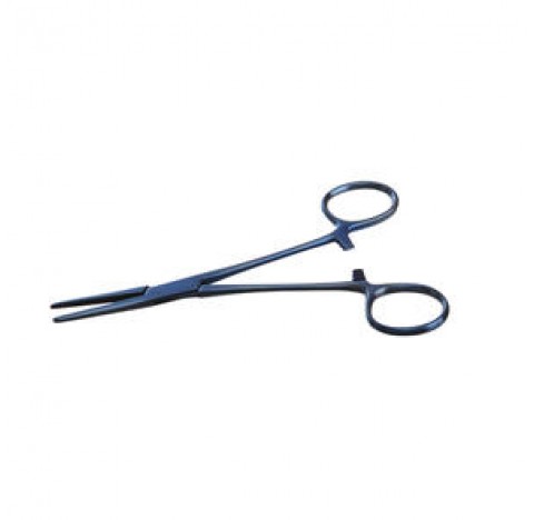 Tube clamp length 140 / 40 mm selftension , ridges at the top ,Titanium