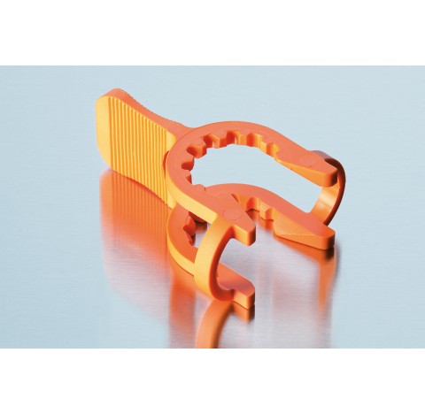 Clips for spherical joints, POM, S 35, orange, ART.No. 05-35 packing of 100