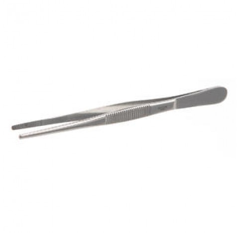 Forceps, blunt length 105 mm ridges at the top ,Stainless steel E-poli ,