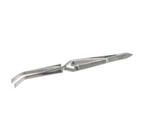 Selftensing forceps length 105 mm ,stainless steel and PTFE with two supporting devices for 26,9 mm 