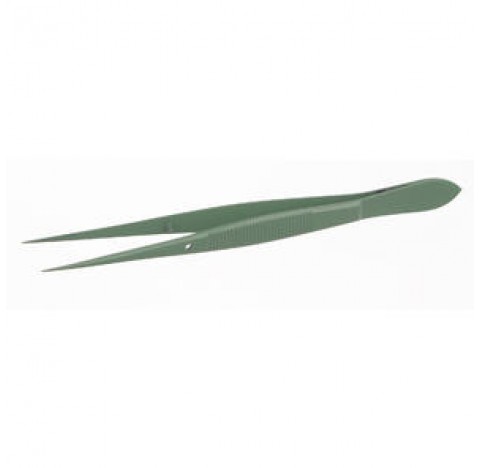 Forcep with guide-pin, sharp length 145 mm ,PTFE coating