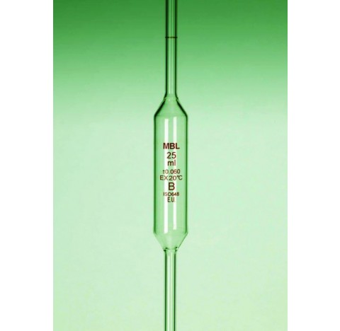 Pipette 1 trait a bulbe classe B 1ml