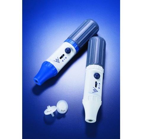 Auxiliaire de pipetage blanc