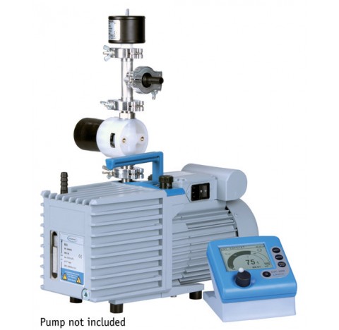 Ensemble pour regulation de vide fin avec controleur CVC 3000, avec petite bride DN 16, p. ex. pour 