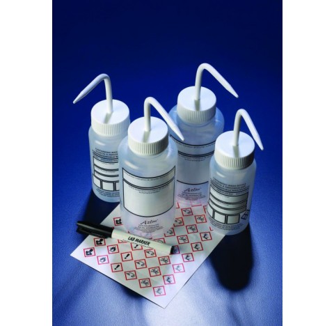 Pissette anti-goutte LDPE 250 ml a personnaliser Multilingue