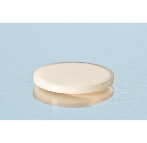 Disc filter Diam 90 mm porosity 4 frit DURAN with glass rim,Diam 90 mm