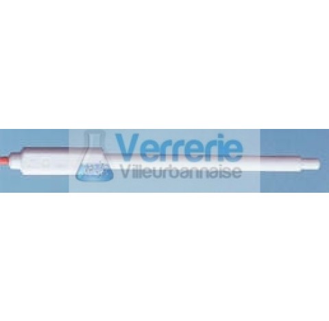 PTFE Temperature Probe, Platinum Resistance, Cable 5M dimensions: 9 x 900mm, Ferrule L 45