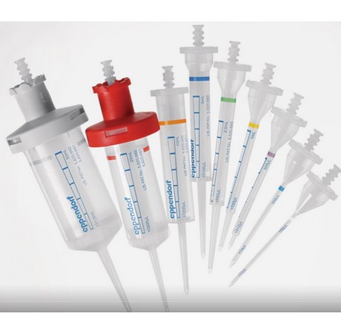 Pointes de distribution, Combitips advanced PCR clean, 10 ml, non sterile, code couleur orange, 4 sa