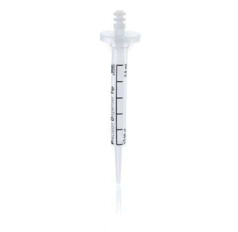 Pointe de distribution, seringue 2.5ml pour distributeur HandyStep touch Brand avec codage de type, 
