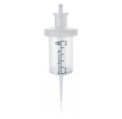 Pointe de distribution, seringue 50ml pour distributeur HandyStep touch Brand avec codage de type, p