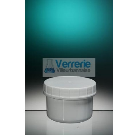 Pot 30ml PP wh height 32 diameter 40et screw cap wh
