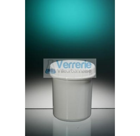 Pot 60ml PS naturel height 55 diameter 40et screw cap ivory