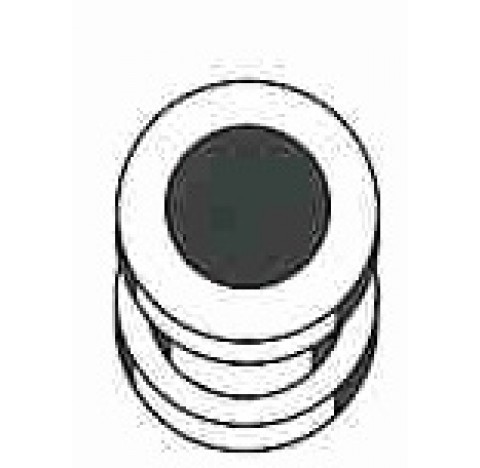 Portoir pour 1 x 250 ml (bouteille) diametre orifices 62 mm longueur 100 mm Hettich
