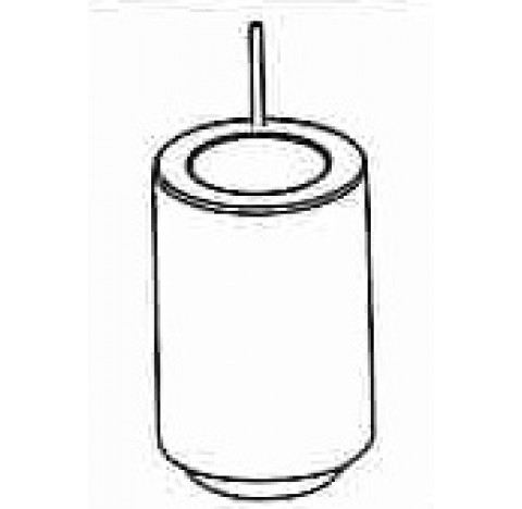 Portoir pour 1 x 85HET,94 ml diametre orifices 38,6 mm longueur 88 mm Hettich pour rotor 4266HET/457
