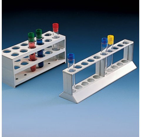 Test tube racks 3 tiers , 24 places diameter of holes 20 mm dimensions 375x65x95 mm
