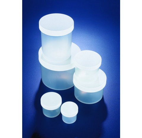 Pot PP a ouverture totale capsule vissante 30ml