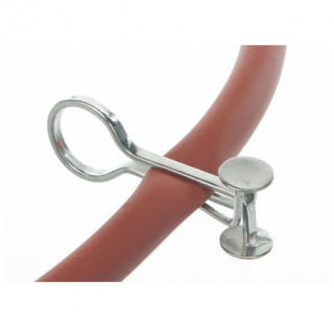 Pinch cock type MOHR for tubing diameter 40 mm , length 80 mm ,Ni-Ms ,