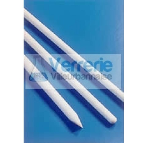 PTFE Stirring Rod, Solid PTFE dimensions: 150 x 8mm
