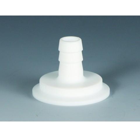 PTFE Tri-clamp GL-Adaptor DN25 with a connector diameter 16mm diameter 50,5 mm for tubing internal d