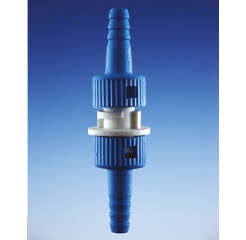 Quick pressure couplings KK, complete with tubing parts, hose connection 2X4,5 mm packing of 10