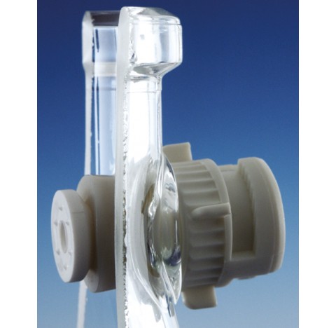 Suction connectors AS M8, screw cap, white, ART.-No. 40-01 packing of 100