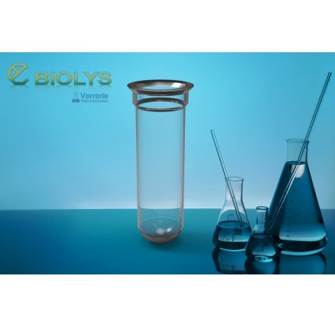 Réacteur 5 litres DN150 sans rainure diamètre externe 140 mm épaisseur 5 mm fond rond