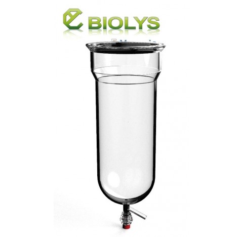 Réacteur 7 litres DN200 vanne de fond torion 14 mm