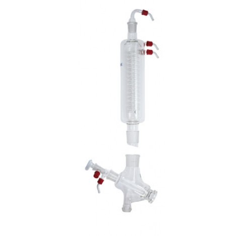 Vertical-intensive condenser manifold coated RV 10.30 IKA