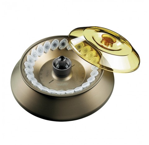 Rotor angulaire 24 places pour tube 0,2 - 2,0 ml n: 15000 min-1 , ACR Max : 21382 pour centrifugeuse