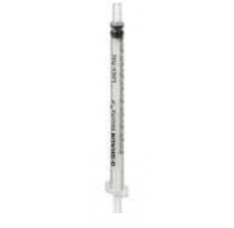 Seringue Omnifix Fsolo en polypropylene et polystyrene, autoclavable volume 1ml graduation 0,01ml, s