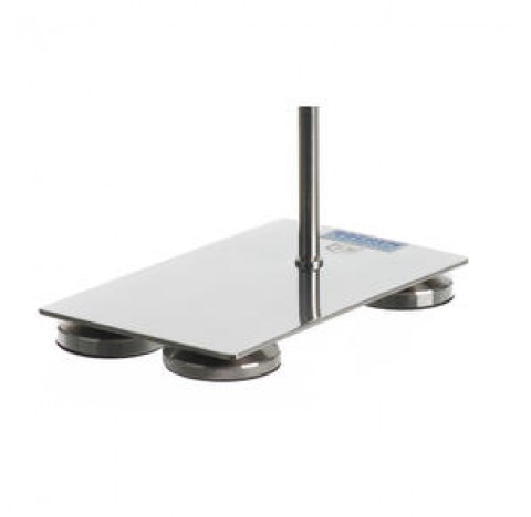 Stand bases 18/10 Dimensions : 210x130 mm 1,6 kg expanded , flat and heavy feet for even more stabil
