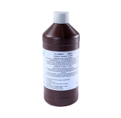 Solution étalon primaire Stabcal, pour turbidité formazine stabilisée <0.1 NTU, 500ml, flacon plasti
