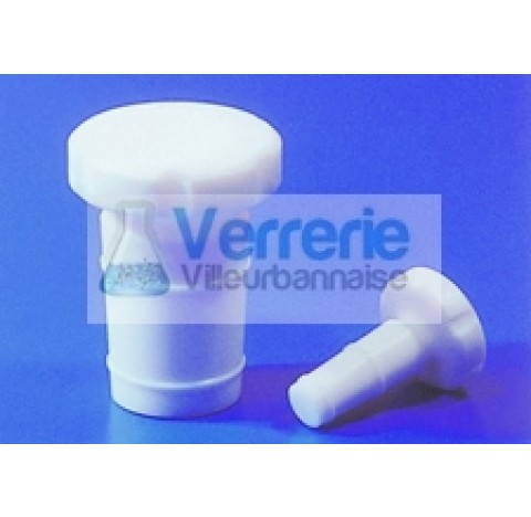 PTFE Stopper, Flat Head, A Length Jt 10/30, Ht 40